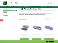 Sandpaper Strips | Buy Abrasive Sandpaper Strips Online | DTC
