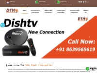 DTH Dish Connection | Airtel DTH,  TATASky, DishTv New Connection