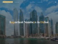 Important Numbers In Dubai