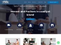 Movers and Packers saadiyat island | Dubai Mover
