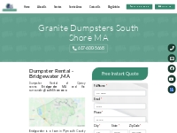 Bridgewater MA Junk Removal and Dumpster Rental