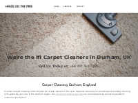 Carpet Cleaning Durham, England - Premium Carpet Cleaners in Durham, U
