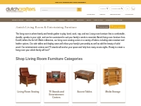 Amish Living Room Furniture from DutchCrafters