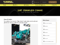 Hire 2.8 Tonne Mini Crawler Crane Melbourne