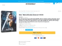 Star Wars Ahsoka Season 1 DVD - Buy Latest DVD Releases for TV Shows  