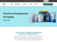 Nutritional Supplement - DXC PACK: Custom Flexible Packaging Manufactu