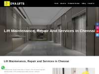 Lift Maintenance, Repair and Services in Chennai | 78069 34576