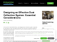 Designing an Effective Dust Collection System: Essential Consideration