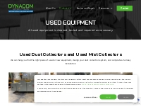 Industrial Air Filtration Used Equipment Inventory - Dynacom