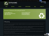 IT Recycling | Recycling IT Equipment | Dynamic Asset Recovery
