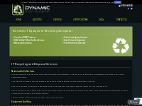 IT Recycling and Disposal Services - Dynamic Asset Recovery
