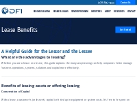 Benefits of Leasing Equipment For Your Business In Denver CO