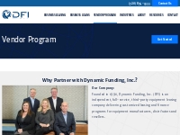 Dynamic Funding Leasing   Finance Vendor Program