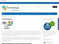 Email Marketing   Tourist guide, travel catalog, e-travels.gr tourist 