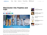 Manchester City Trophies and Cups - E360hubs