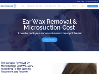 Ear Wax Removal   Microsuction Cost | Ear Care Lab