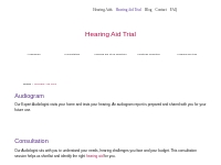 Hearing Aid Trial - Earlyhearing