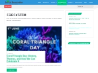 ECOSYSTEM Category - Earth Reminder