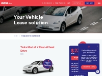 Tesla Model Y Rear-Wheel Drive   Easi | Novated Lease   Fleet Manageme