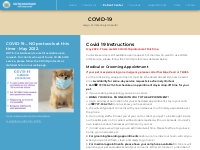 COVID-19 Updates for EAST BAY ANIMAL HOSPITAL