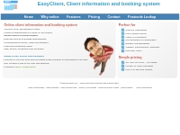 client information and booking system - customer sheduling with ease