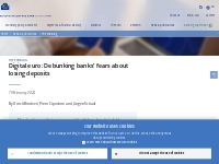 Digital euro: Debunking banks’ fears about losing deposits