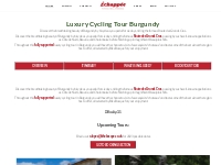Luxury Bike Tour Burgundy | Echappée Cycling Tours