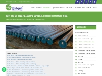 Astm A53 Gr A Seamless Pipes Exporter Supplier in Mumbai, India