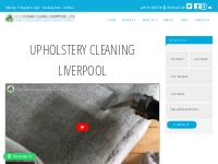 Professional Upholstery Cleaning Services In Liverpool