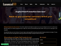 Digital Paid Promotion - Economical SEO