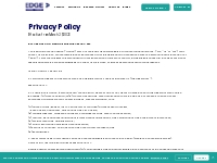 Privacy Policy | Edge Tutor