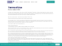 Terms of Use | Edge Tutor