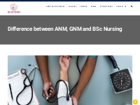 Difference between ANM, GNM and BSc Nursing | Edu Dictionary