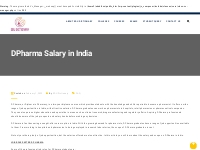 DPharma Salary in India | D Pharmacy Salary | Edu Dictionary