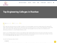 Top Engineering Colleges in Roorkee | Edu Dictionary