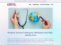 Medical Tourism In Malaysia