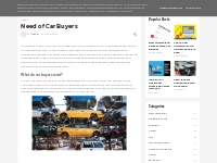Need of Car Buyers
