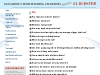 FAQ, Frequently Asked Questions About Los Cabos Fishing Charters - El 