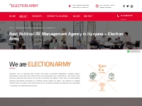 Best Political PR Management Agency in Haryana - Election Army - Elect
