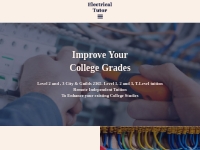 Electrical Tutor | Improve Your College Grades | Remote Independent Tu