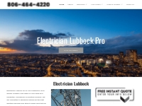 Electrician Lubbock Pro | Electrical Services Contractor