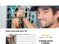 Electrician Dearborn | Electric Repairs   Installations