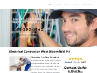 Electrician West Bloomfield | Electrical Repairs   Installations