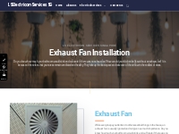 Exhaust Fan Installation | Professional, Fast, and Affordable