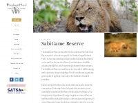 Sabi Private Game Reserve - Elephant Herd