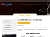 Online Course - Elite Driving