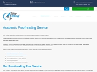 Academic Proofreading Service Australia   Elite Editing - Elite E