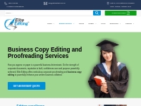 Business Copy Editing   Proofreading Australia - Elite Editing &#