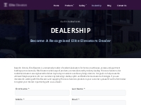 Dealership | Compact modern home elevators and lift - Australia