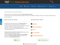 Worldwide Premium Game Server Hosting - Elite Game Servers.net